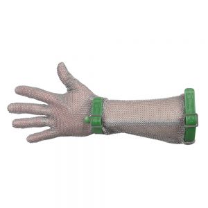 Manulatex GCM Long Cuff Chainmail Glove with Plastic Strap - Extra Small - Right Hand