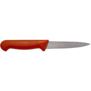 Granton Red Vegetable/Parer Knife (4")