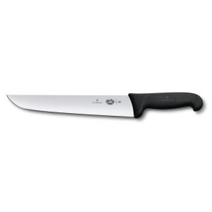 Victorinox Butchers Knife - Straight - 16cm/6.5" - Black