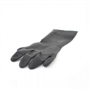 Technimix Black Rubber/Neoprene Glove Size 7 Medium