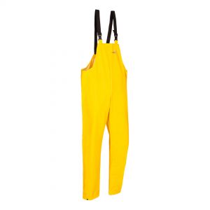 Sioen 'Bandung' Flexothane Bib & Brace Trousers - Yellow