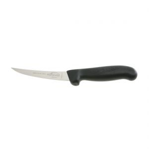 Caribou Boning Knife - Curved Rigid Blade - 12cm/4.75" - Black