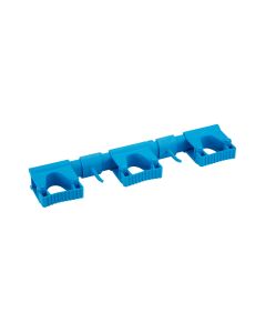 Vikan Hygienic Hi-Flex Wall Bracket System - 420mm - Blue