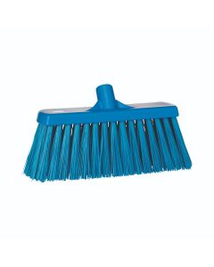 Vikan Broom - 330mm - Very Hard - Blue