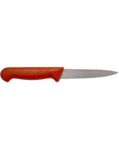 Granton Red Vegetable/Parer Knife (4")