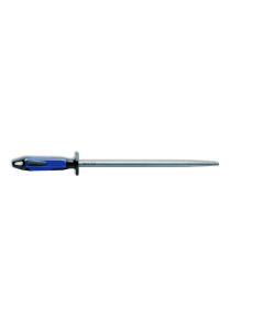 F Dick Fine Cut Round Sharpening Steel - 30cm/12" - Blue/Black