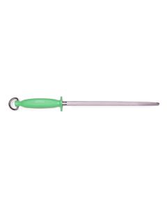 Egginton Fine Cut Round Sharpening Steel - 30cm/12" - Green