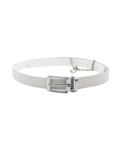 White Hygienic Knife Scabbard Belt