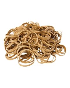 Rubber Bands 90 x 9 mm - No 74 Natural -  1lb Bag (approx. 200)