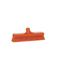 Vikan Wall/Floor Washing Brush - 305mm - Hard - Orange