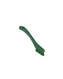 Vikan Detail Brush - 205mm - Very Hard - Green