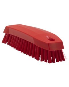 Vikan Hand Brush M - 165mm - Medium - Red
