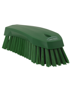 Vikan Hand Brush L - 200mm - Hard - Green