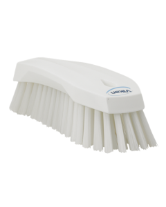 Vikan Hand Brush L - 200mm - Hard - White
