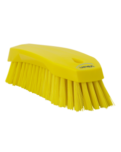 Vikan Hand Brush L - 200mm - Hard - Yellow