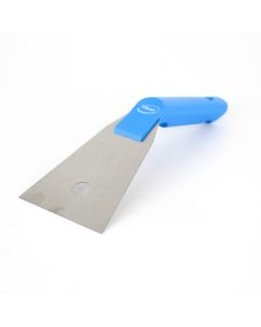 Vikan Stainless Steel Hand Scraper - 100mm - Blue