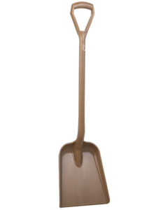 Vikan D Grip Shovel - 1040mm - Brown