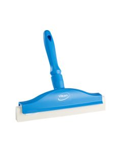 Vikan Hygienic Floor Squeegee with Replacement Cassette - 250mm - Blue