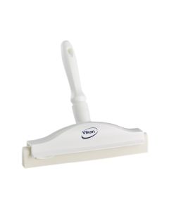 Vikan Hygienic Floor Squeegee with Replacement Cassette - 250mm - White