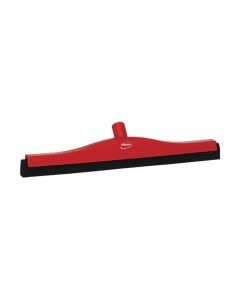 Vikan Hygienic Floor Squeegee with Replacement Cassette - 500mm - Red