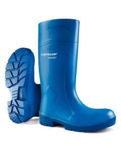 Dunlop Purofort FoodPro Multigrip Safety Wellington Boots - Blue