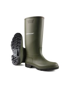 Dunlop Pricemastor Non-Safety Wellington Boots - Green - Size 11