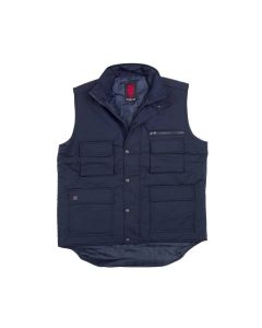 Warrior Bodywarmer - 5 Pocket Zip Front - Navy - Small