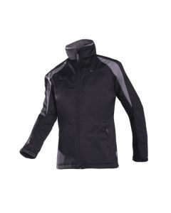 Sioen Piemonte Softshell Work Fleece - Black - Small