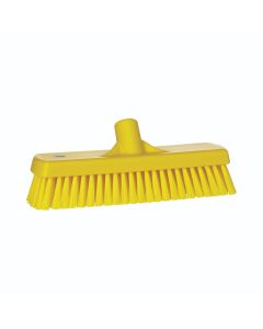 Vikan Wall/Floor Washing Brush - 305mm - Hard - Yellow
