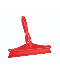 Vikan Ultra Hygiene Table Squeegee w/Mini Handle - 245mm - Red