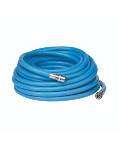 Vikan Hot Water Hose with 1/2" Q-coupling - 20m - Blue
