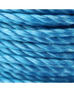 Polypropylene Rope Coil - Blue - 6mm x 220m