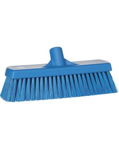 Vikan Broom - 300mm - Medium - Blue