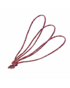 Poultry Loops - 8cm Red/White (Bag of 7000)