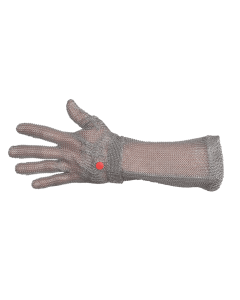 Manulatex WILCOFLEX Integrated Tensioner Chainmail Glove - Long Cuff - Left Hand