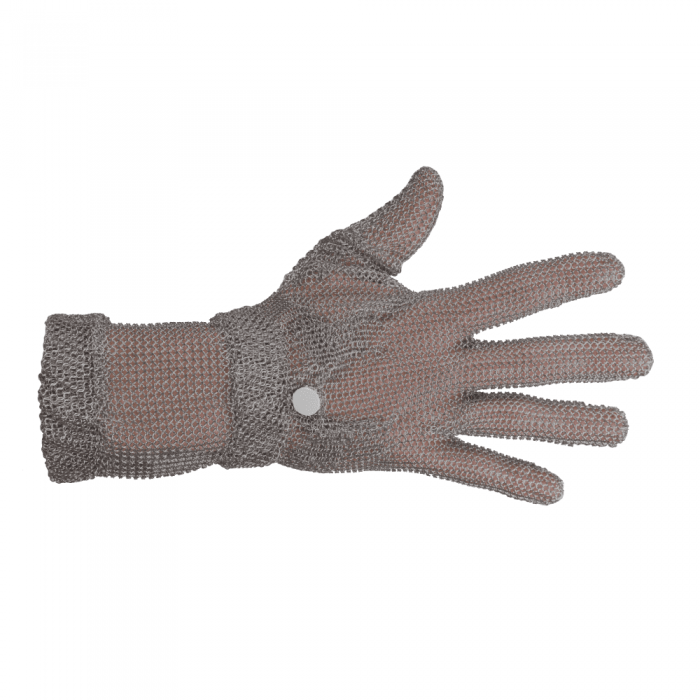 Chainmail Fingerless Glove Stainless Steel Hand Accessory With a