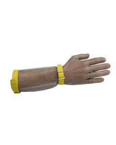 Manulatex GMT Chainmail Glove with Nylon Strap - Long Cuff - XLarge