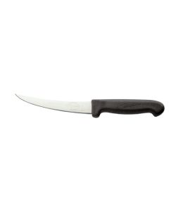 Caribou Boning Knife - Curved Flexible - 12cm - Black