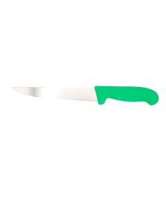 Grippex Boning/Trimming Knife - Straight Blade - 18cm/7" - Green