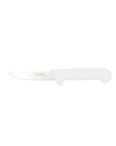 Granton Rabbit Knife - Straight Blade - 10cm/4" - White