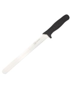 Samuel Staniforth Soft Grip Slicer Knife - Serrated Edge - 25cm/10" - Black