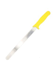 Samuel Staniforth Soft Grip Slicer Knife - Serrated Edge - 25cm/10" - Yellow