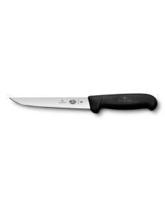 Victorinox Boning Knife - Straight Wide Blade - 13cm/5" - Black