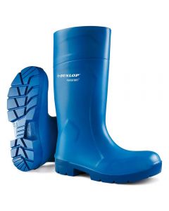 Dunlop Purofort FoodPro Multigrip Safety Wellington Boot - Blue