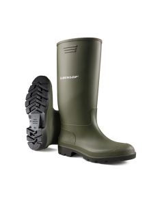 Dunlop Pricemaster Non-Safety Wellington Boots - Size 11 - Green