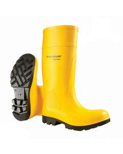 Dunlop Purofort Safety Wellington Boot - Yellow