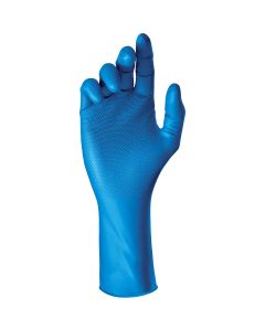 Grippaz Nitrile Semi-Disposable Food Safety Glove - Blue - 4XL (24 Pairs)