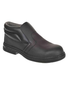 Black Slip On S2 SRC Safety Boot Size 4