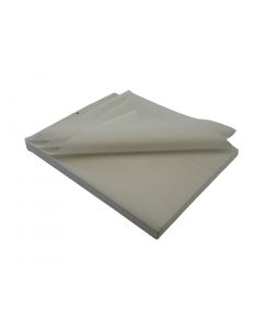 Grease Proof Paper with 10mm drill hole - White - 178 x 229 mm (1000/ream)