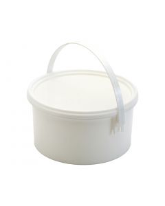 2.5L Plastic Bucket with Lid